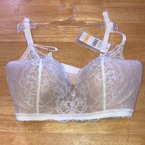 NWT Natori Muse full fit bralette with convertible straps, size 32DD.